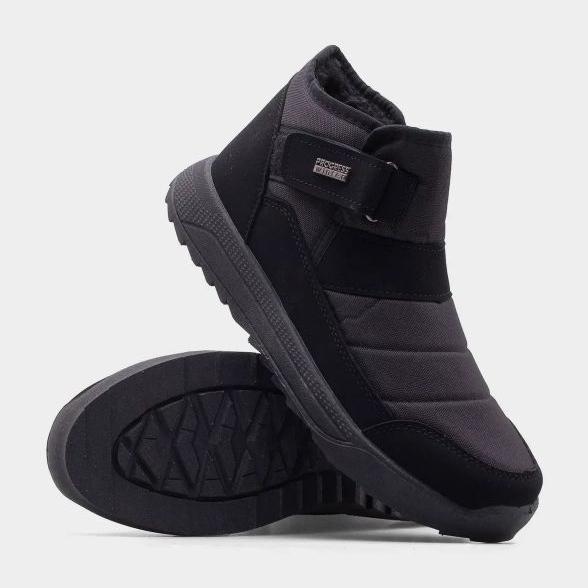 Buty Progress zimowe śniegowce PROGJ-22-153 czarne 1