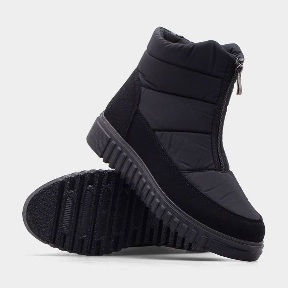 Buty Progress zimowe śniegowce PROGJ-23-204 czarne 1