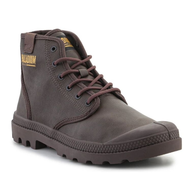 Buty Palladium Pampa Hi Coated U 74375-249-M Dark Cocoa brązowe 1