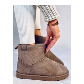 Emusy śniegowce Darby Khaki - Inello brązowe 2