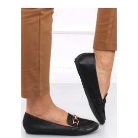 Mokasyny damskie Amiya Black czarne 2