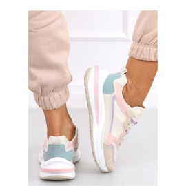 Buty sportowe Pink beżowy 2