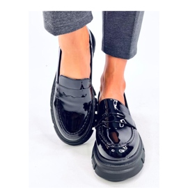 Mokasyny lakierowane Gladieu Black - Inello czarne 2