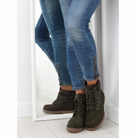 Traperki damskie zielone HQ896 Green 1