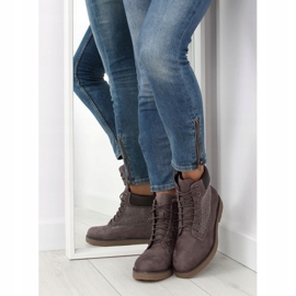 Traperki damskie szare HQ896 Grey 1