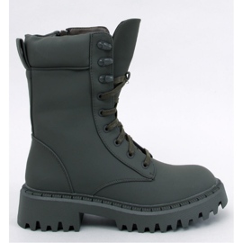 Workery sznurowane Tamas Green - Inello zielone 1