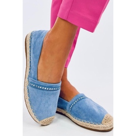Espadryle damskie  Blue niebieskie 1