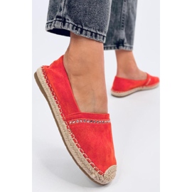 Espadryle damskie  Orange pomarańczowe 1