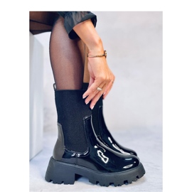Sztyblety lakierowane Batson Black - Inello czarne 2