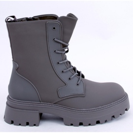 Botki sznurowane Tamar Green - Inello zielone 1