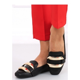Mokasyny damskie Hedd Black - Inello czarne 1
