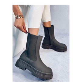 Sztyblety wysokie Faime Kaki - Inello zielone 2