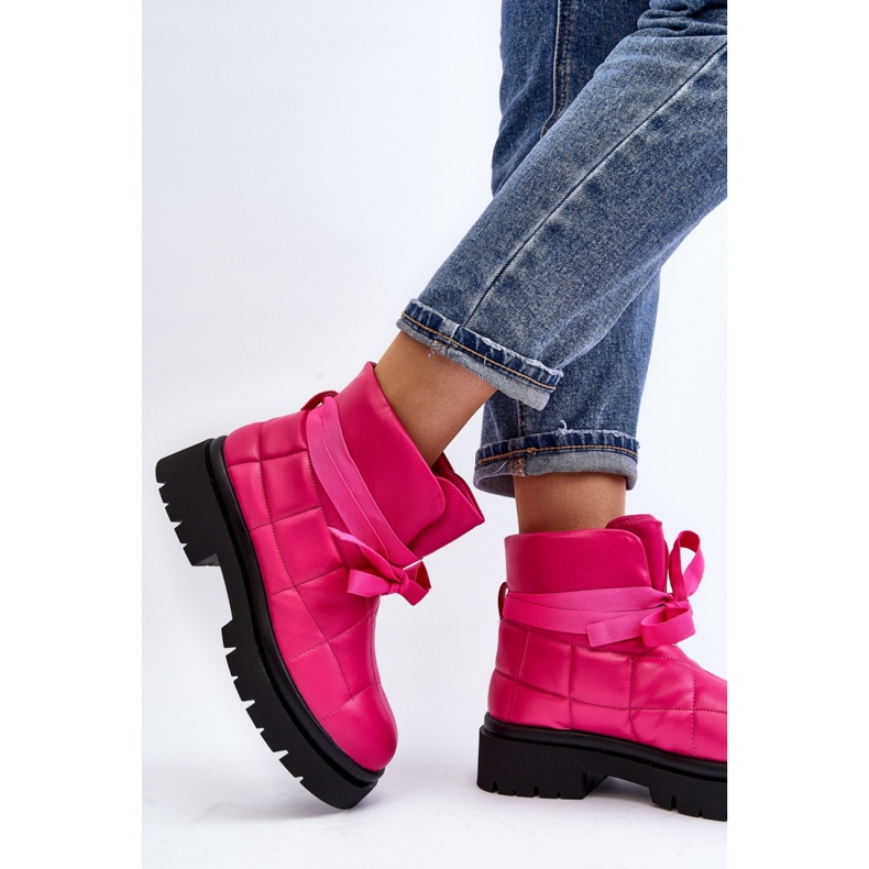 Botki Model Bizzanti NS307 Pink - Step in style różowe 2