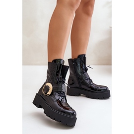 Workery Model Zazoo 2942 Black - Step in style czarne 1