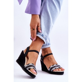 Sandały Model Big Star LL274877 Black - Step in style czarne 1