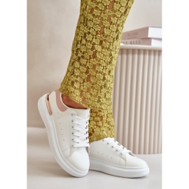 Trampki Model Nevelena JDJ-18 White/Pink - Step in style różowe 1