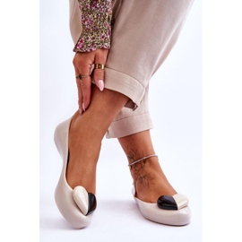 Baleriny Model Zaxy LL285030 Light Beige - Step in style beżowy 1