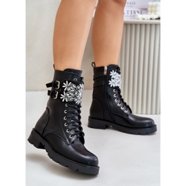 Workery Model Viveria 52110 Black - Step in style czarne 1