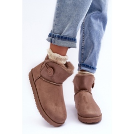 Śniegowce Model Siriol VL200P Dark Beige - Step in style beżowy 1