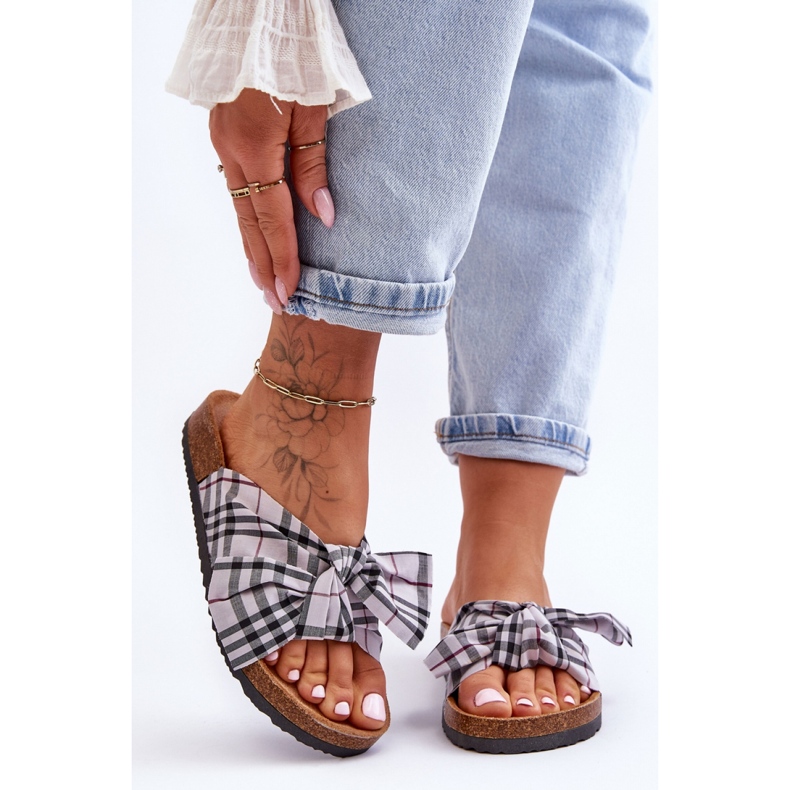 Sandał Klapki Model Vero SAR-27 Grey - Step in style szare 1