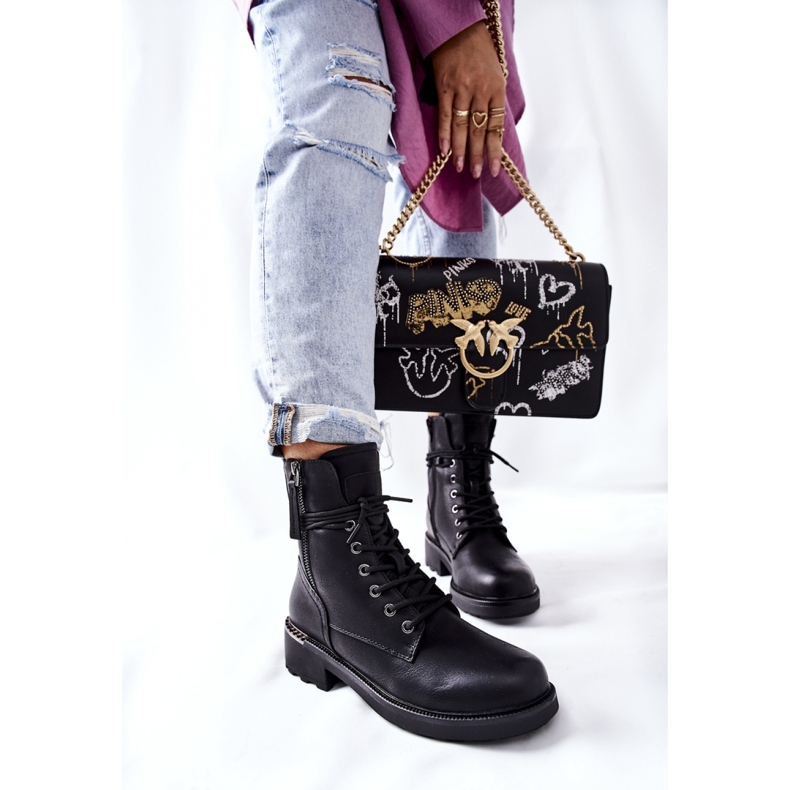 Botki workery Model Maisa 21BT35-4226 Green - Step in style czarne 1