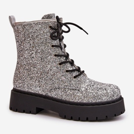 Workery Model Liatheine HB-272 Silver - Step in style szare 2
