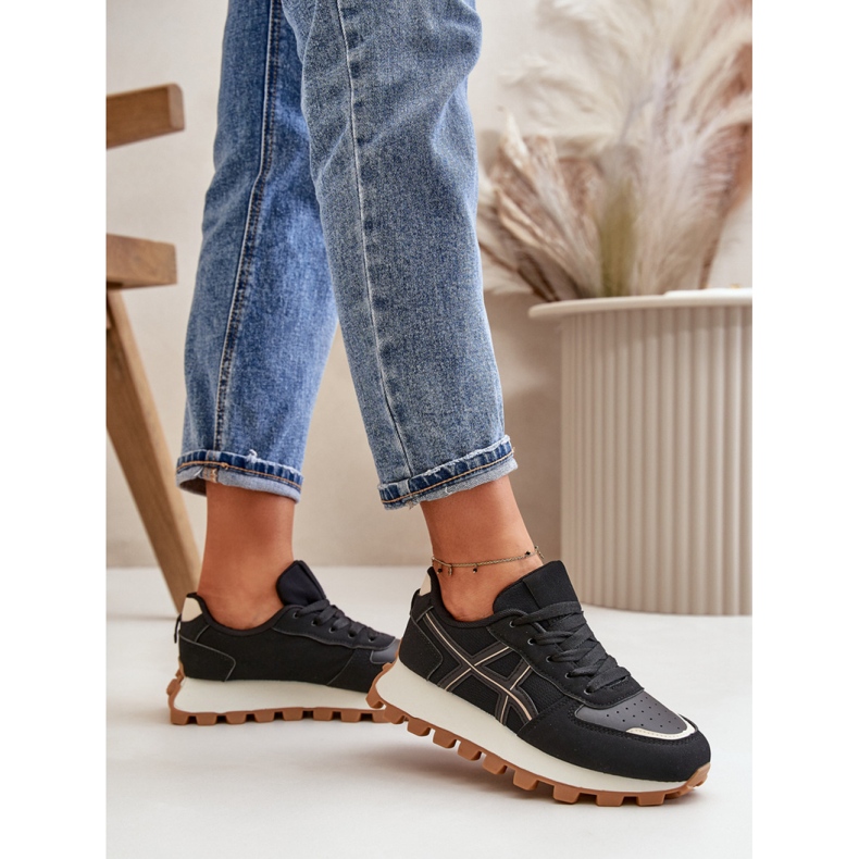 Buty Sportowe Model Mialunae YH30 Black - Step in style czarne 1