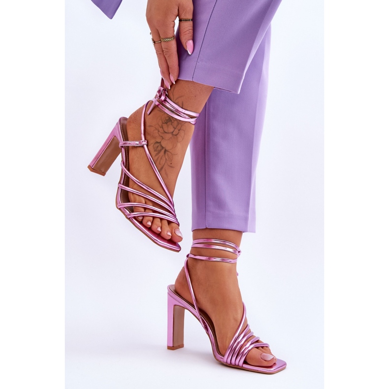 Sandały Model Tessoro H8-375 Pink - Step in style różowe 1