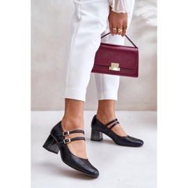 Czółenka Model Laura Messi 2857 Black - Step in style czarne 1