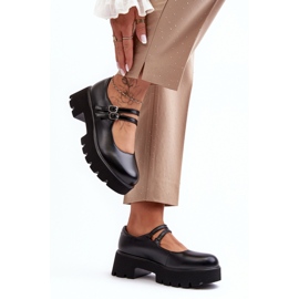 Półbuty Model Saviwa 9651 Black - Step in style czarne 1