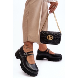 Półbuty Model Saviwa 9651 Black - Step in style czarne 2