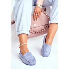 Mokasyny Model Morreno 20PB26-2190 Blue - Step in style niebieskie 1