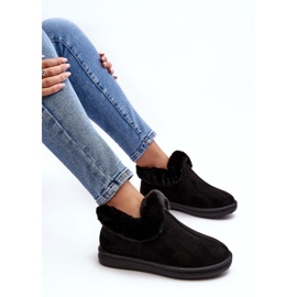 Śniegowce 23PA02-6564 Black czarne 1