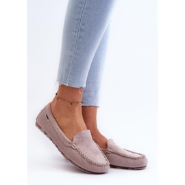 Mokasyny damskie Violet fioletowe 1