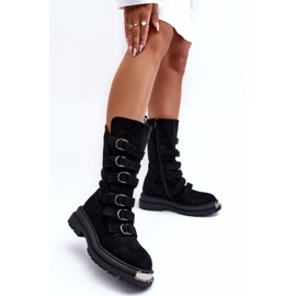 Workery Model Elnatea NC1307 Black - Step in style czarne 1