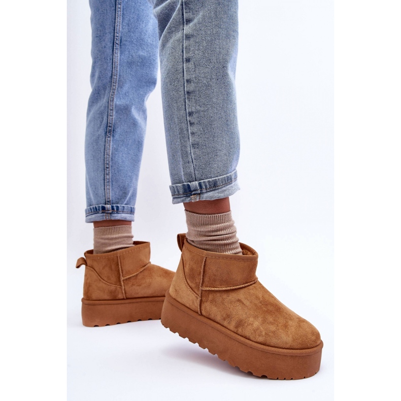 Śniegowce Model Corcoran 2818 Brown - Step in style brązowe 2