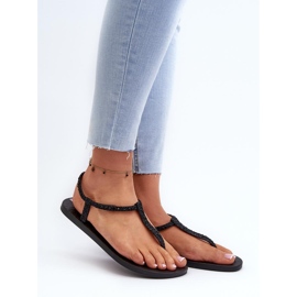 Sandały Model 26914 Ipanema Class Brilha Fem Black - Step in style czarne 1