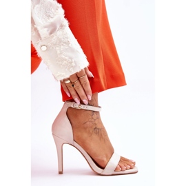 Sandały Model Rayden 23-20210 Beige - Step in style beżowy 2