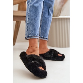 Kapcie Model Lavitera WSL-188 Black - Step in style czarne 1