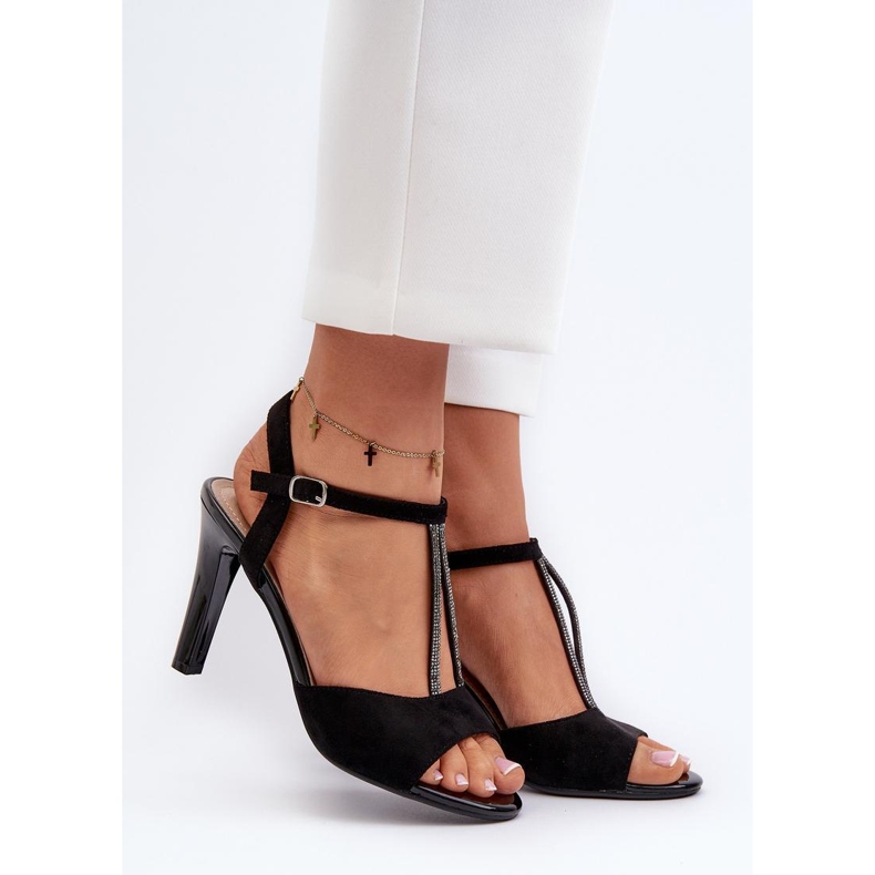 Sandały Model Sergio Leone SK924 Black - Step in style czarne 1