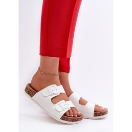 Sandał Klapki Model Klinesta 24SD97-7302 White - Step in style białe 1