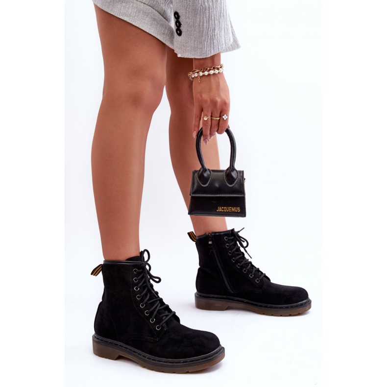 Workery Model Asteoris H1080 Black Zamsz - Step in style czarne 1