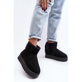 Śniegowce Model Lirico 20222-4A Black - Step in style czarne 2