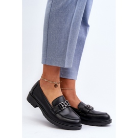 Mokasyny Model S.Barski HY372 Black - Step in style czarne 1