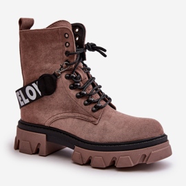 Workery Model Danity NC1270 Light Brown - Step in style brązowe 2