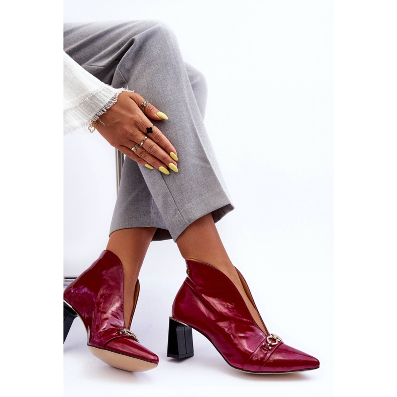 Botki Model Maciejka 05262-15/00-1 Fuksja - Step in style różowe 1