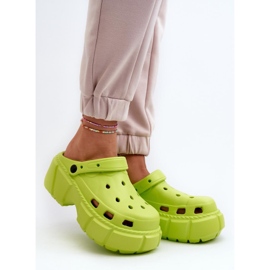 Sandał Klapki Model Witima D205 Green - Step in style zielone 1