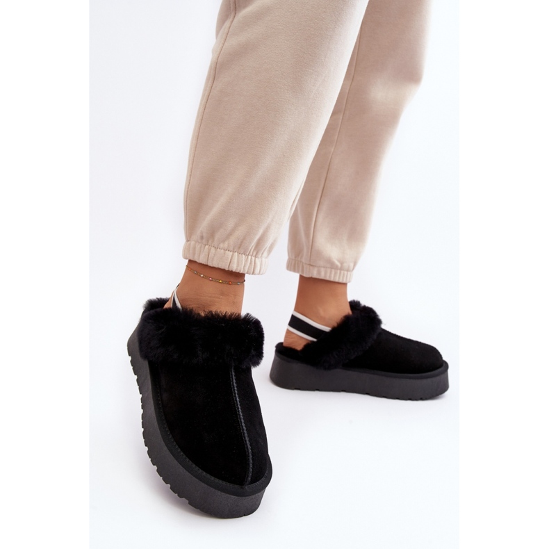 Kapcie Model Sophienne W5827 Black - Step in style czarne 1