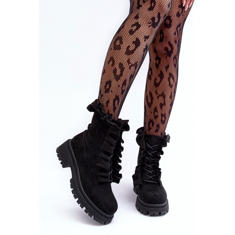 Workery Model Nacelle NS336P Black - Step in style czarne 1