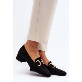 Czółenka Model Dolvira C-219 Black - Step in style czarne 1